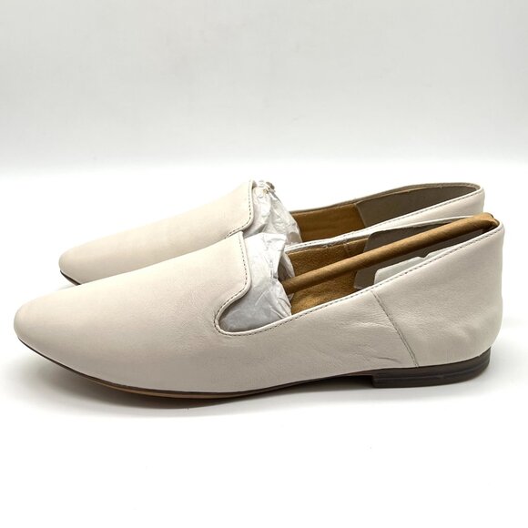 Naturalizer‎ Womens Size 7 7M Lorna Bone Cream Leather Flats Loafers Shoes - Picture 5 of 11